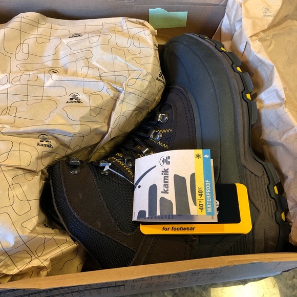 NWT Kamik Men’s Winter Boots - Picture 2 of 3